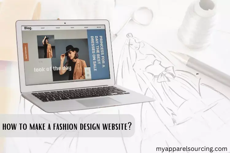 how to make a fashion design website