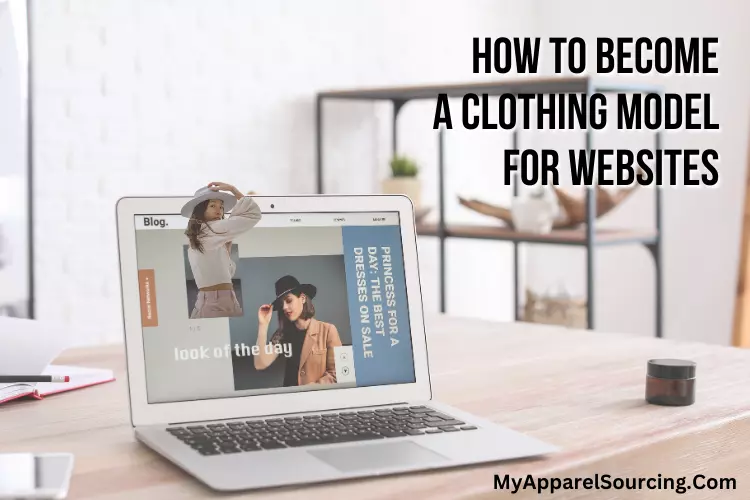 how to become a clothing model for websites