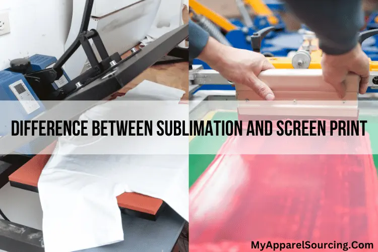 difference between sublimation and screen print