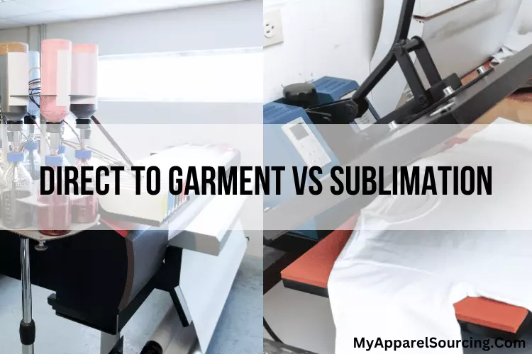 direct to garment vs sublimation